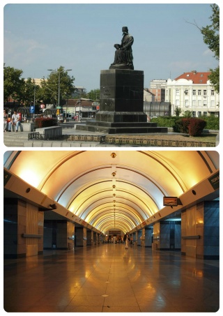 At Wooks Wook Monument and the underground
